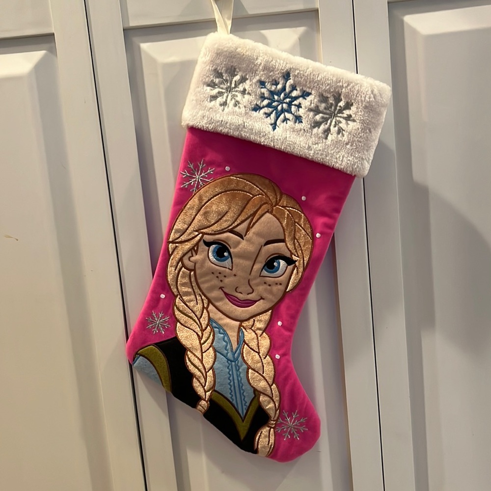 Frozen Anna Christmas stocking
